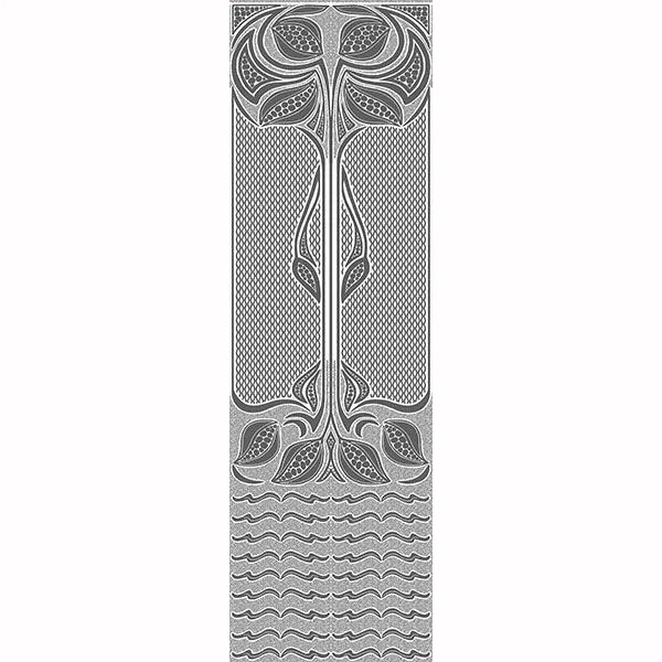 Brewster Nouveau wallpaper, color White, SKU RD06681