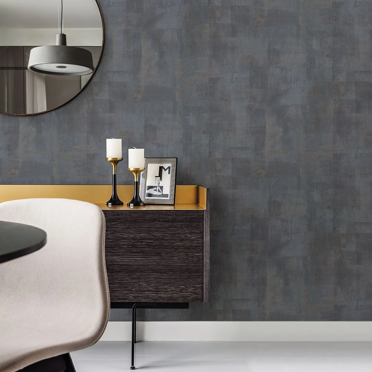 Brewster Ozone wallpaper, color Teal, SKU 2927-20408