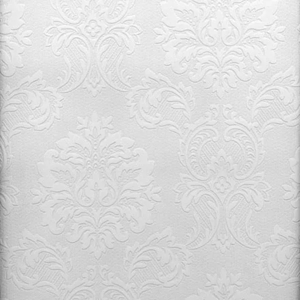 Brewster Damascene wallpaper, color Paintable, SKU 497-32808