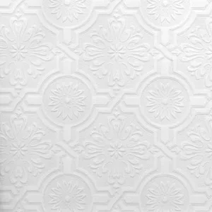 Brewster Nazareth wallpaper, color White, SKU 497-32817