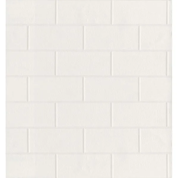 Brewster Paintable wallpaper, color White, SKU 2704-21399