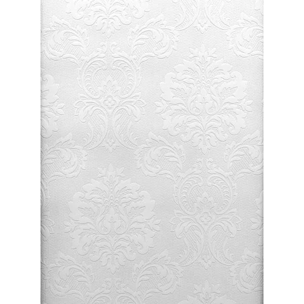 Brewster Plouf wallpaper, color White, SKU 2780-32808