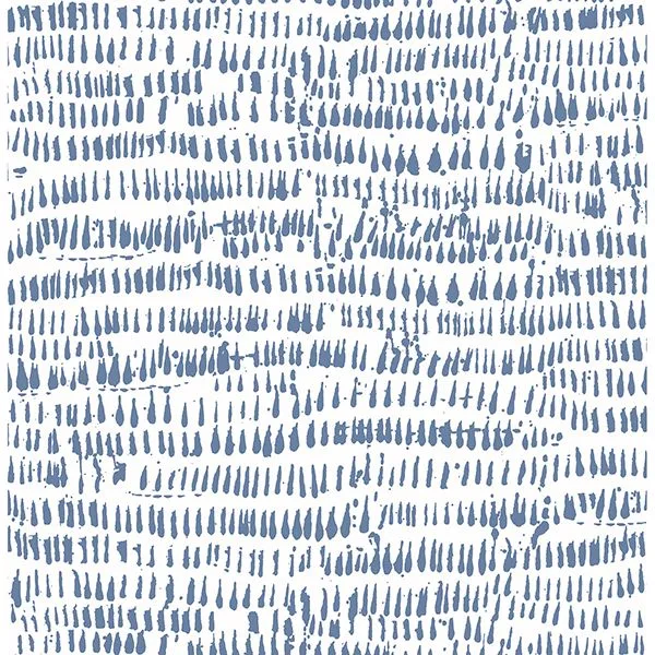 Brewster Runes wallpaper, color Blueberry, SKU 2904-24357