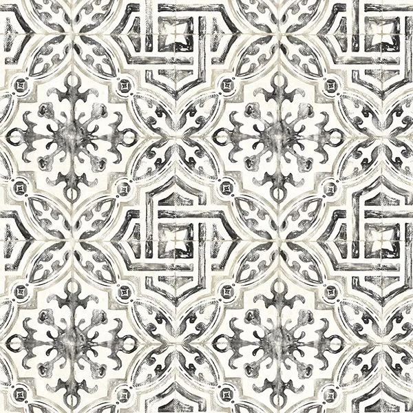 Brewster Sonoma wallpaper, color Charcoal, SKU 2904-12331