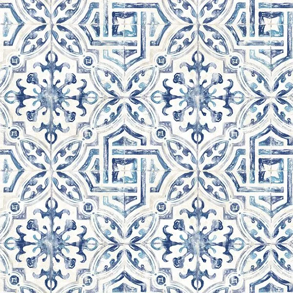 Brewster Sonoma wallpaper, color Navy, SKU 2904-12332