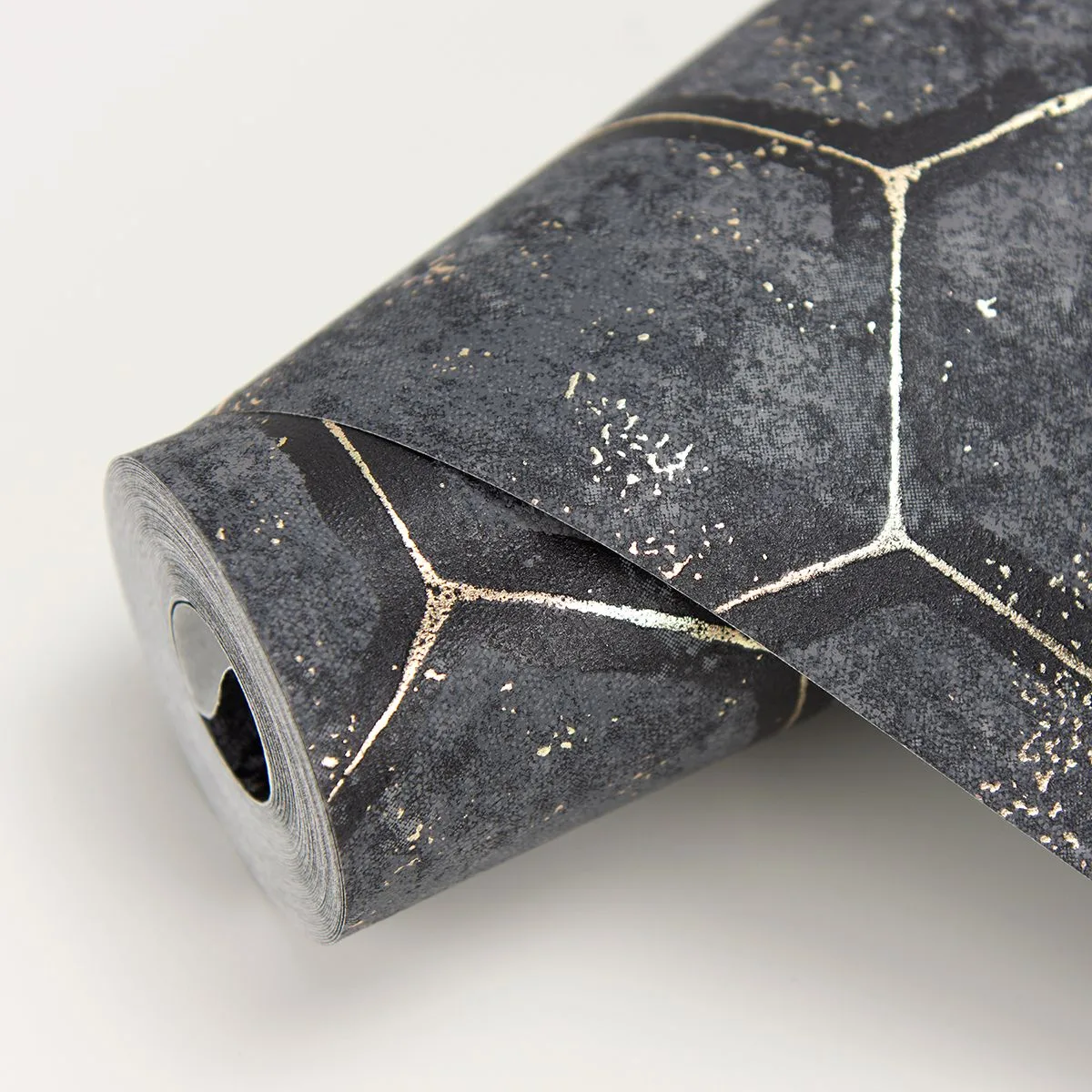 Brewster Starling wallpaper, color Charcoal, SKU 2927-00403