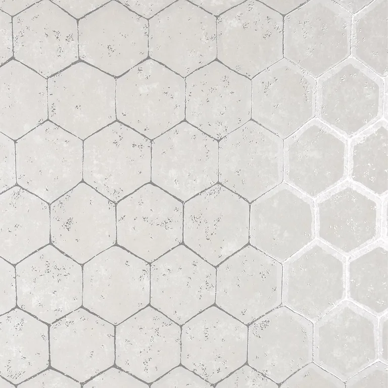 Brewster Starling wallpaper, color Silver, SKU 2927-00406