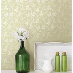 Brewster Cynthia - Light Green Wallpaper | Buy Online Brewster Cynthia wallpaper, color Light Green, SKU 2532-20483