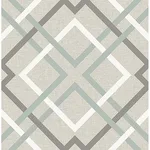 Brewster Tuvalu wallpaper, color Taupe, SKU 2766-22649