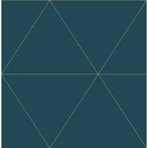 Brewster Twilight wallpaper, color Teal, SKU 2904-24228
