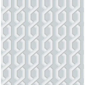 Brewster Twist wallpaper, color Blue, SKU 2704-22686