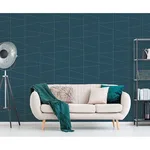 Brewster Fairmont wallpaper, color Blue, SKU UW24789