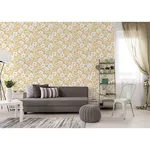 Brewster Bergman - Mustard Wallpaper | Buy Online Brewster Bergman wallpaper, color Mustard, SKU UW24774
