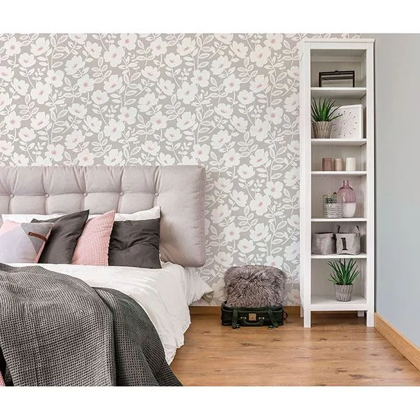 Brewster Bergman - Pink Wallpaper | Buy Online Brewster Bergman wallpaper, color Pink, SKU UW24772