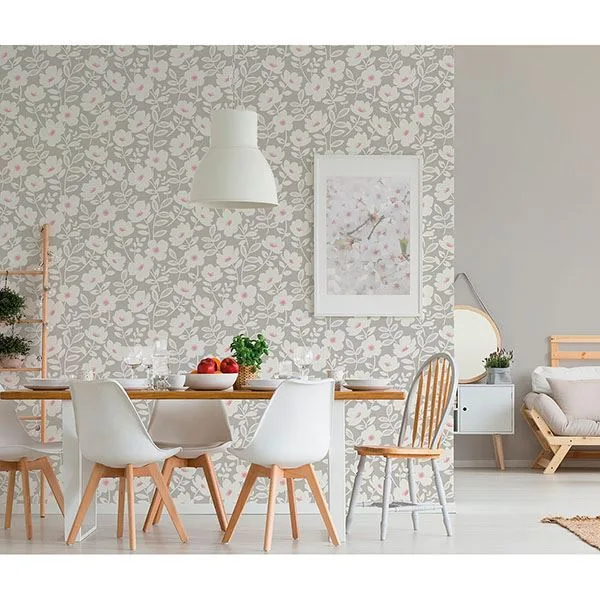 Brewster Bergman - Pink Wallpaper | Buy Online Brewster Bergman wallpaper, color Pink, SKU UW24772
