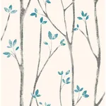 Brewster Ingrid - Blue Wallpaper | Buy Online Brewster Ingrid wallpaper, color Blue, SKU UW24777