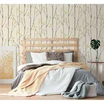 Brewster Ingrid wallpaper, color Mustard, SKU UW24776