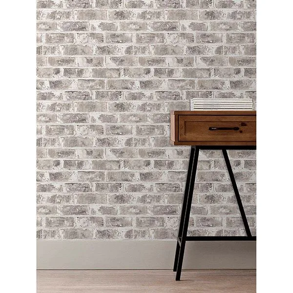 Brewster Jomax wallpaper, color Grey, SKU UW24761