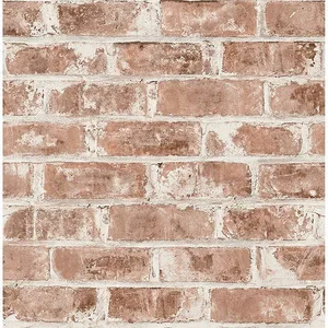 Brewster Jomax wallpaper, color Red, SKU UW24760