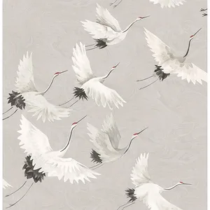 Brewster Windsong wallpaper, color Grey, SKU 2904-24304