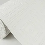 Brewster Wright - White Wallpaper | Buy Online Brewster Wright wallpaper, color White, SKU 4000-6640-13