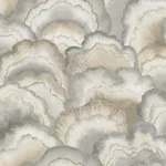 Candice Olson Abalone Fans - Smokey Wallpaper | Buy Online Candice Olson Abalone Fans wallpaper, color Smokey, SKU PSW1615RL