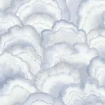 Candice Olson Abalone Fans - Blue Wallpaper | Buy Online Candice Olson Abalone Fans wallpaper, color Blue, SKU PSW1616RL