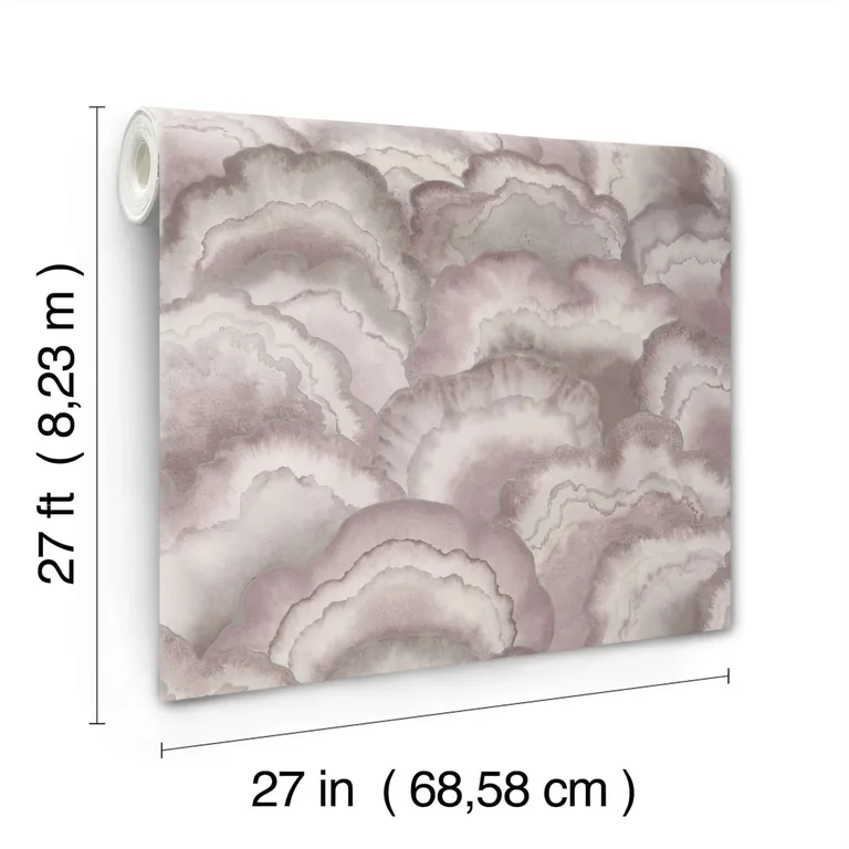 Candice Olson Abalone wallpaper, color Lavender, SKU NT6185