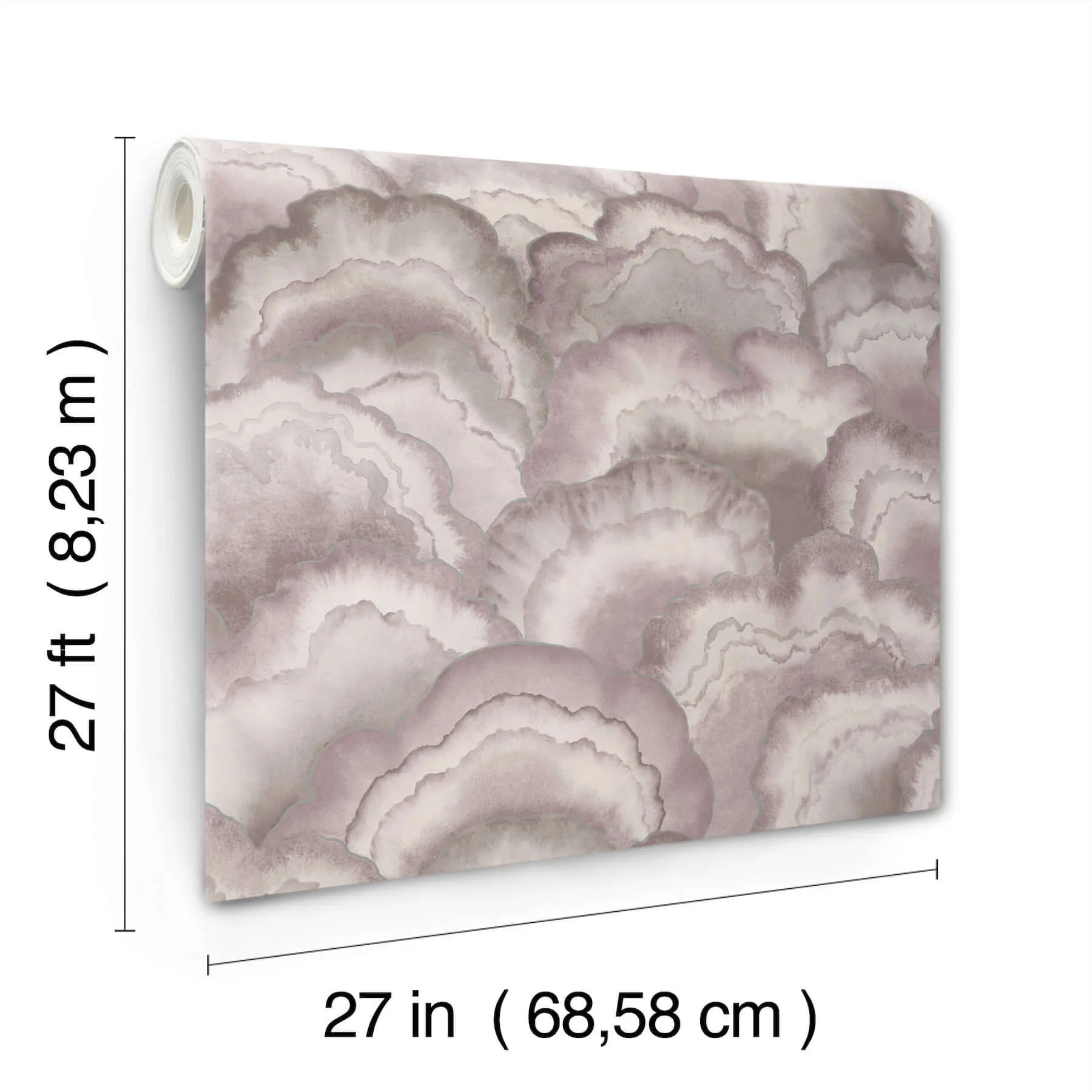 Candice Olson Abalone wallpaper, color Lavender, SKU NT6185