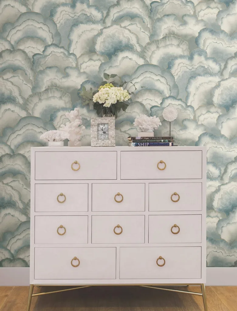 Candice Olson Abalone wallpaper, color Misty, SKU NT6184