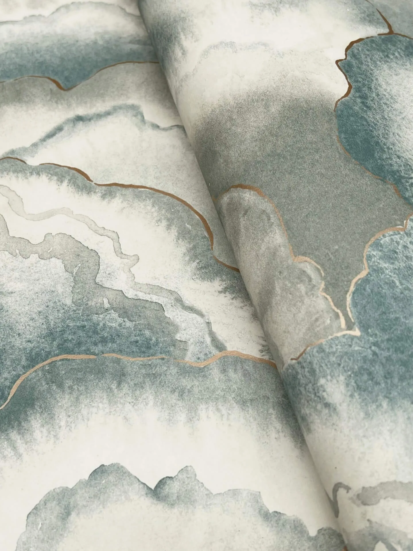 Candice Olson Abalone - Misty Wallpaper | Buy Online Candice Olson Abalone wallpaper, color Misty, SKU NT6184