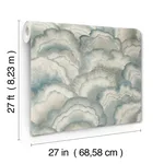 Candice Olson Abalone - Misty Wallpaper | Buy Online Candice Olson Abalone wallpaper, color Misty, SKU NT6184