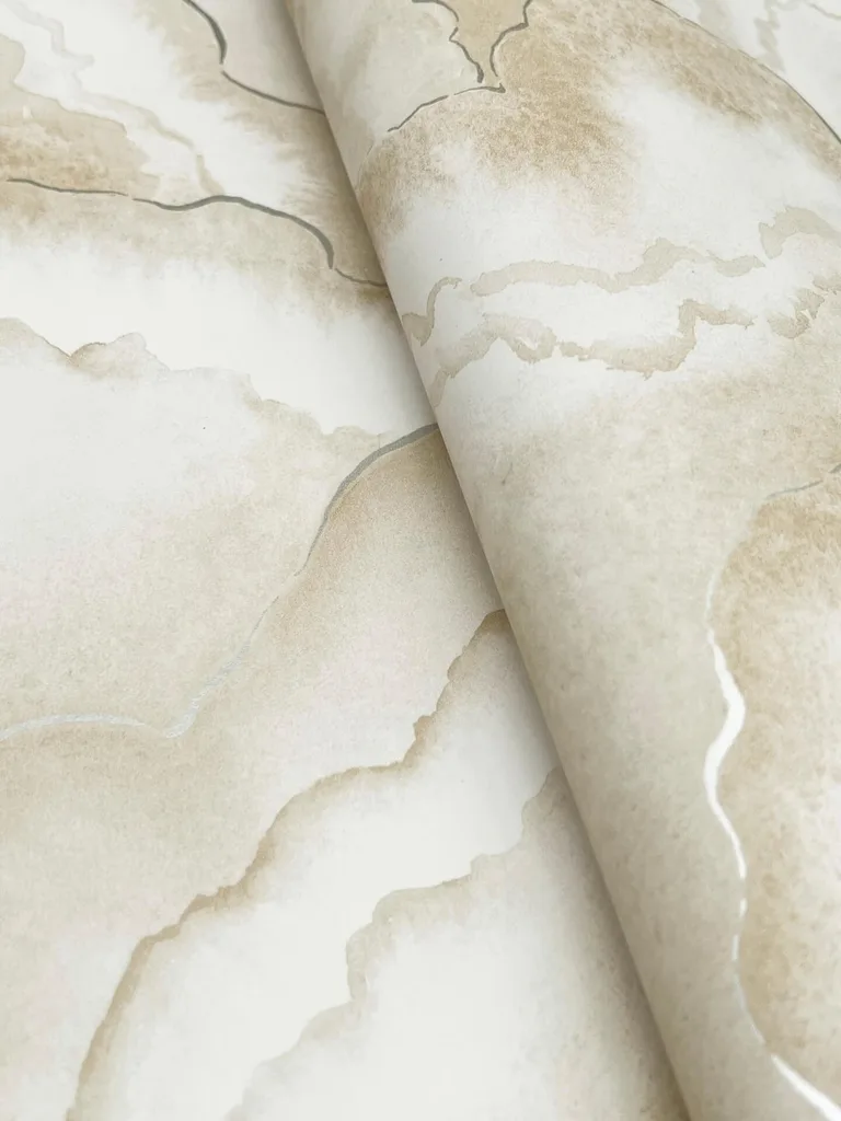 Candice Olson Abalone wallpaper, color Sand, SKU NT6182