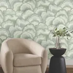 Candice Olson Abalone - Seaglass Wallpaper | Buy Online Candice Olson Abalone wallpaper, color Seaglass, SKU NT6181