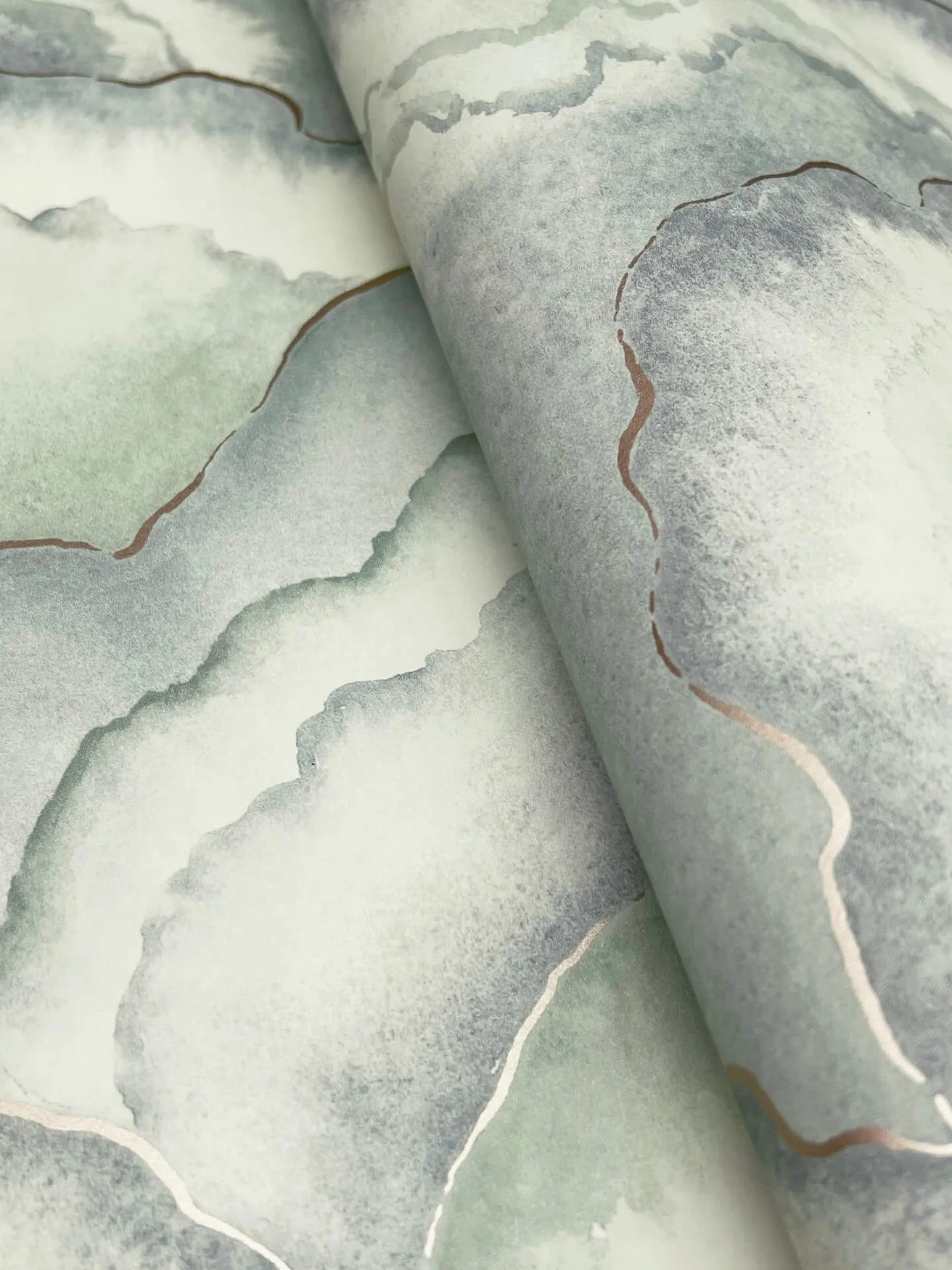 Candice Olson Abalone - Seaglass Wallpaper | Buy Online Candice Olson Abalone wallpaper, color Seaglass, SKU NT6181