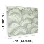 Candice Olson Abalone - Seaglass Wallpaper | Buy Online Candice Olson Abalone wallpaper, color Seaglass, SKU NT6181