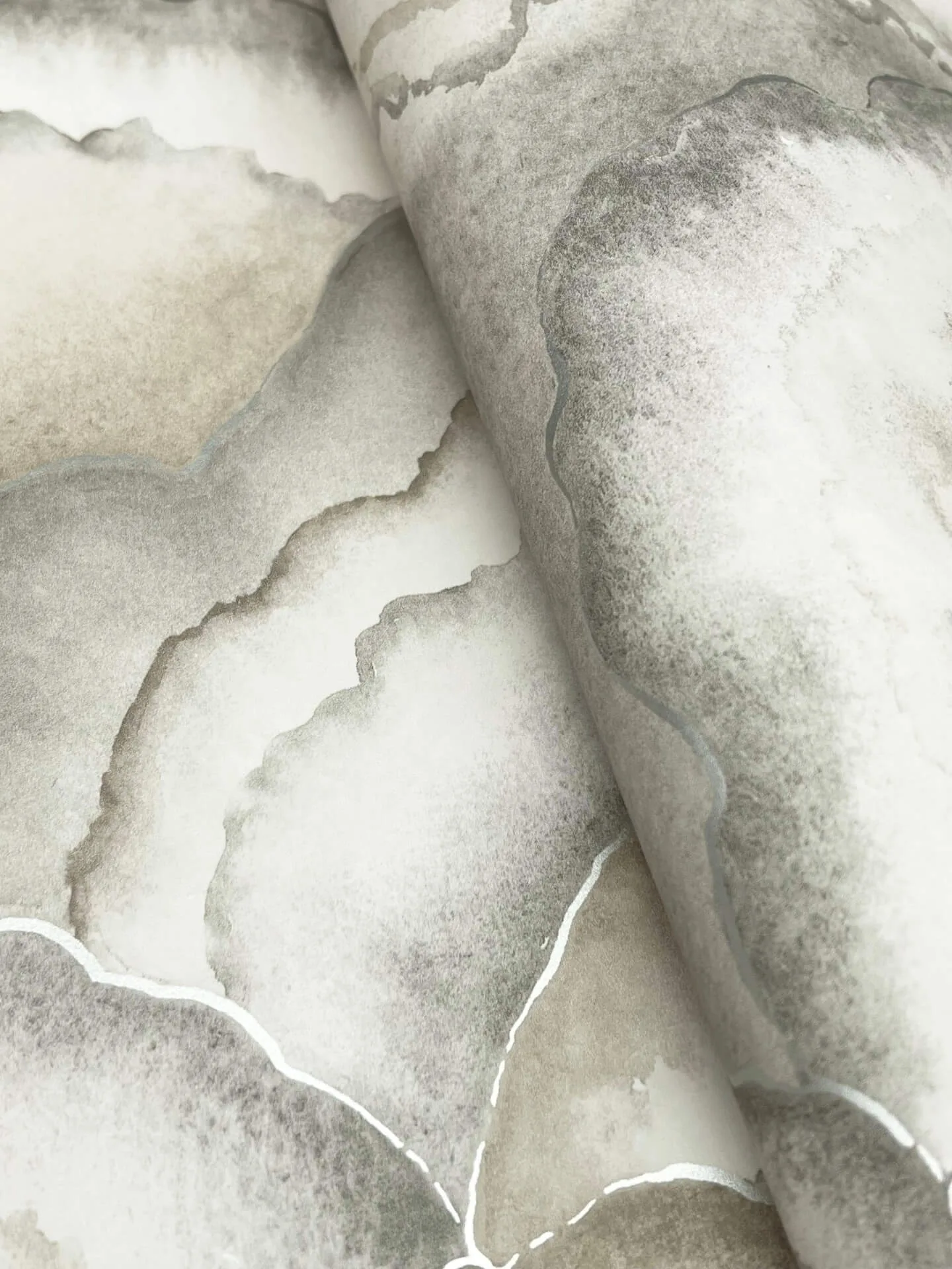 Candice Olson Abalone - Smokey Wallpaper | Buy Online Candice Olson Abalone wallpaper, color Smokey, SKU NT6183
