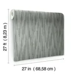Candice Olson Bargello - Dark Grey Wallpaper | Buy Online Candice Olson Bargello wallpaper, color Dark Grey, SKU CI2402
