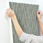 Candice Olson Bargello - Dark Grey Wallpaper | Buy Online Candice Olson Bargello wallpaper, color Dark Grey, SKU CI2402