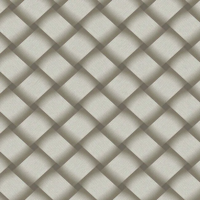 Candice Olson Bayside Basket Weave wallpaper, color Mocha, SKU EV3966