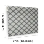 Candice Olson Bayside Basket Weave wallpaper, color Navy, SKU EV3969