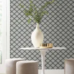 Candice Olson Bayside Basket Weave wallpaper, color Navy, SKU EV3969