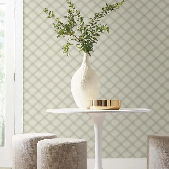 Candice Olson Bayside Basket Weave - Neutral Wallpaper | Buy Online Candice Olson Bayside Basket Weave wallpaper, color Neutral, SKU EV3967
