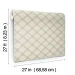 Candice Olson Bayside Basket Weave - Neutral Wallpaper | Buy Online Candice Olson Bayside Basket Weave wallpaper, color Neutral, SKU EV3967