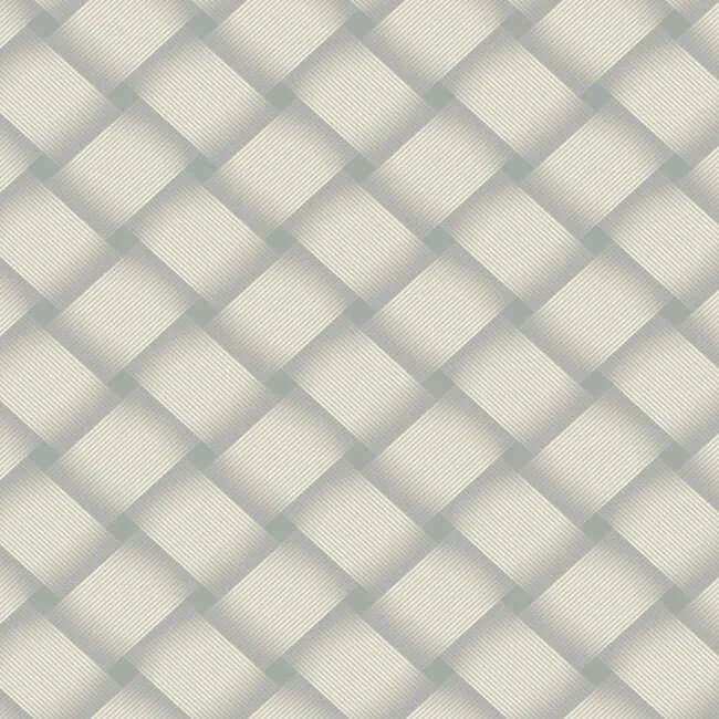 Candice Olson Bayside Basket Weave wallpaper, color Smokey Blue, SKU EV3968