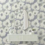 Candice Olson Blended Floral - Blue Wallpaper | Buy Online Candice Olson Blended Floral wallpaper, color Blue, SKU EV3964