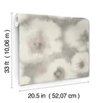 Candice Olson Blended Floral - Clay Wallpaper | Buy Online Candice Olson Blended Floral wallpaper, color Clay, SKU EV3963