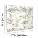 Candice Olson Blossom Fling - Blonde Wallpaper | Buy Online Candice Olson Blossom Fling wallpaper, color Blonde, SKU EV3973