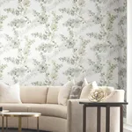 Candice Olson Blossom Fling - Mineral Green Wallpaper | Buy Online Candice Olson Blossom Fling wallpaper, color Mineral Green, SKU EV3972