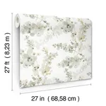 Candice Olson Blossom Fling - Mineral Green Wallpaper | Buy Online Candice Olson Blossom Fling wallpaper, color Mineral Green, SKU EV3972